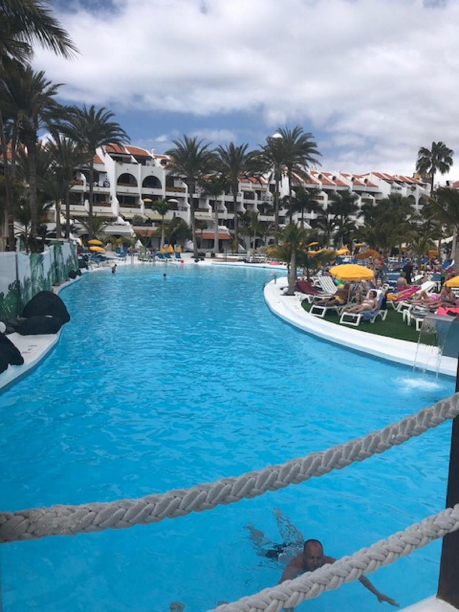 プラヤ・デ・ラス・アメリカスWonderland With The Best Swimming Pool In Park S IIIアパートメント エクステリア 写真