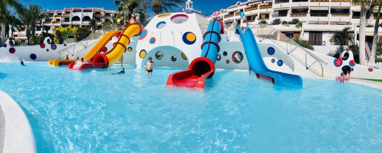 プラヤ・デ・ラス・アメリカスWonderland With The Best Swimming Pool In Park S IIIアパートメント エクステリア 写真